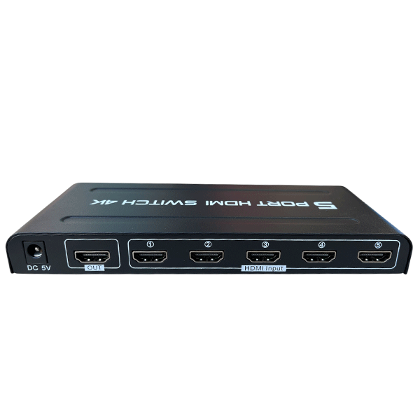 سوییچ HDMI 4K پورت5 با ریموت کنترل — تصویر ۲