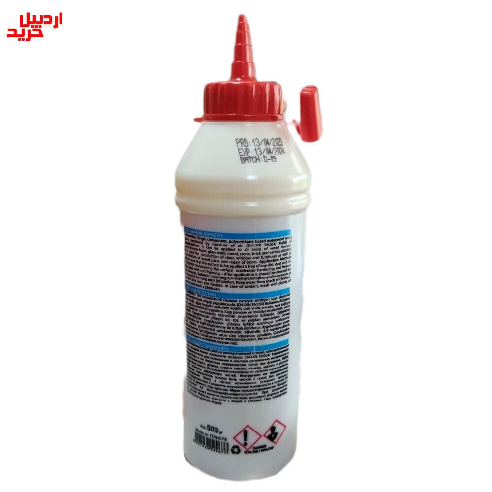 چسب چوب ضدآب قایق مارین لازیو کارتن 24 عددی – marine adhesive LAZIO L611 — تصویر ۳