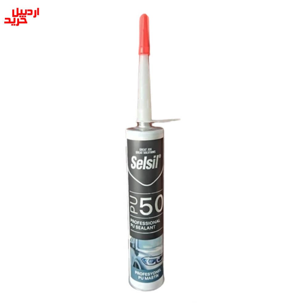 چسب پلی اورتان مشکی سلسیل Selsil polyurethane sealant — تصویر ۴