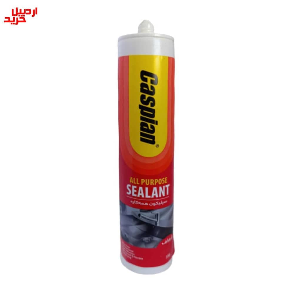 سیلیکون همه کاره شفاف کاسپین All purpose sealant CASPIAN — تصویر ۲