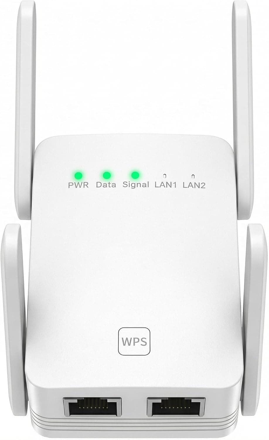 تقویت‌کننده وای فای هنلسون 1200Mbps با پورت LAN و پوشش گسترده | HENLSON AC1200-1 WiFi Repeater