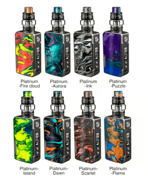 کیت ویپ ووپو درگ ۲ پلاتینیوم مدل اسکارلت با توان 177 وات | VOOPOO Drag 2 Platinum Kit — تصویر ۳