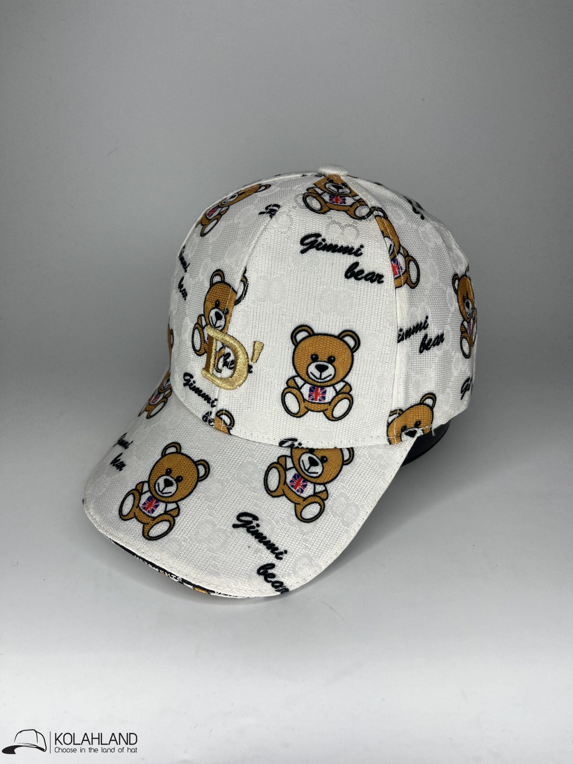 کلاه نقابدار کتان مارک تدی TEDDY-GUCCI