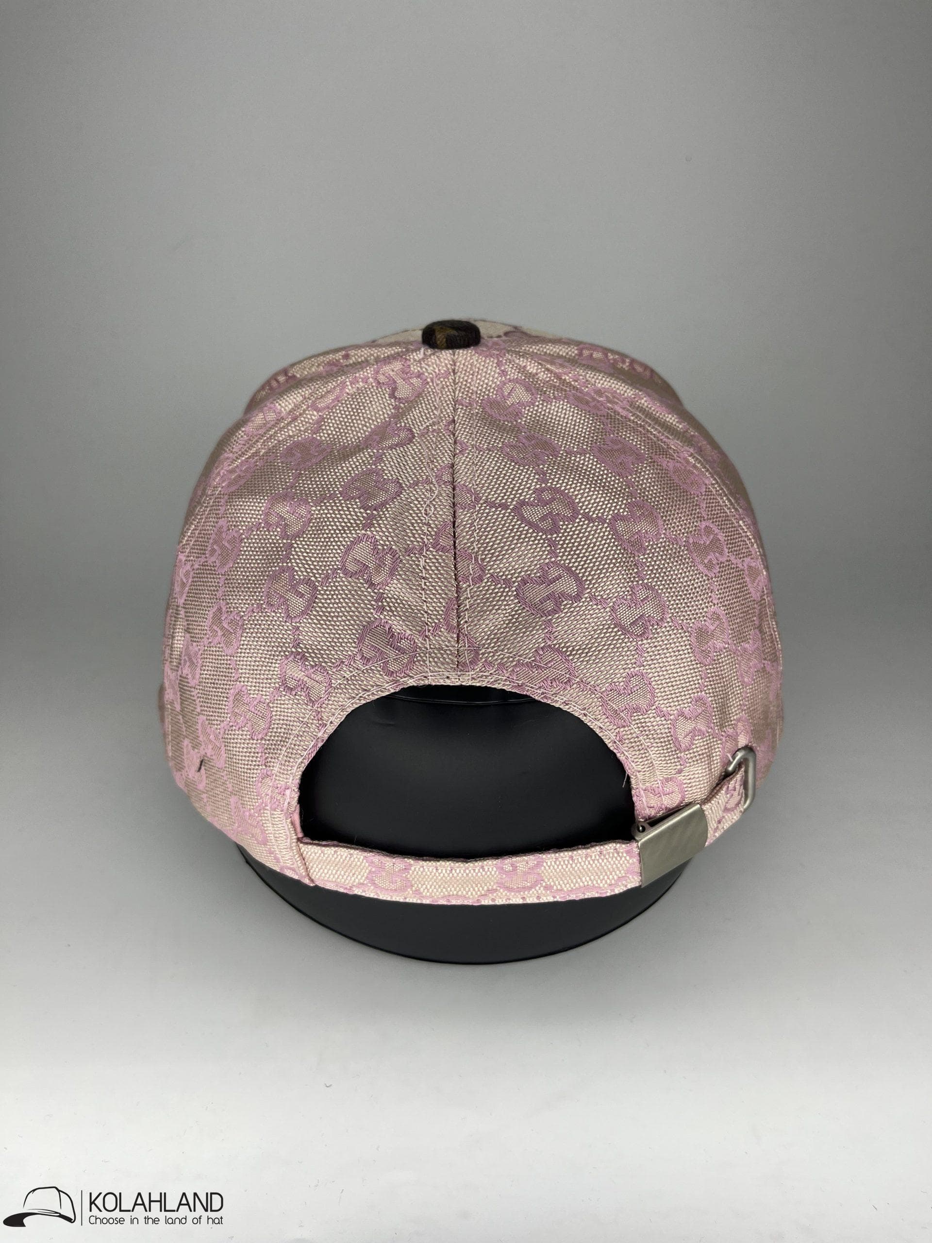 کلاه نقابدار کتان لبه چرم CHANEL-GUCCI — تصویر ۶