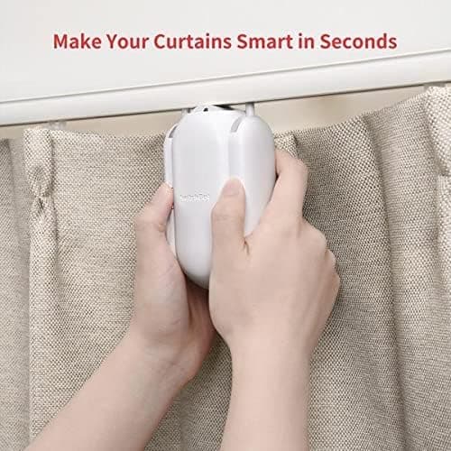 موتور و ربات هوشمند پرده سوییچ‌بات مدل U Rail 2 (رنگ سفید) | SwitchBot Wireless Smart Curtain Motor — تصویر ۴