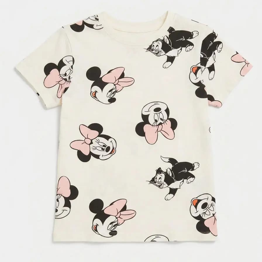 تیشرت دخترانه Mickey Mouse کد 4707 — تصویر ۲