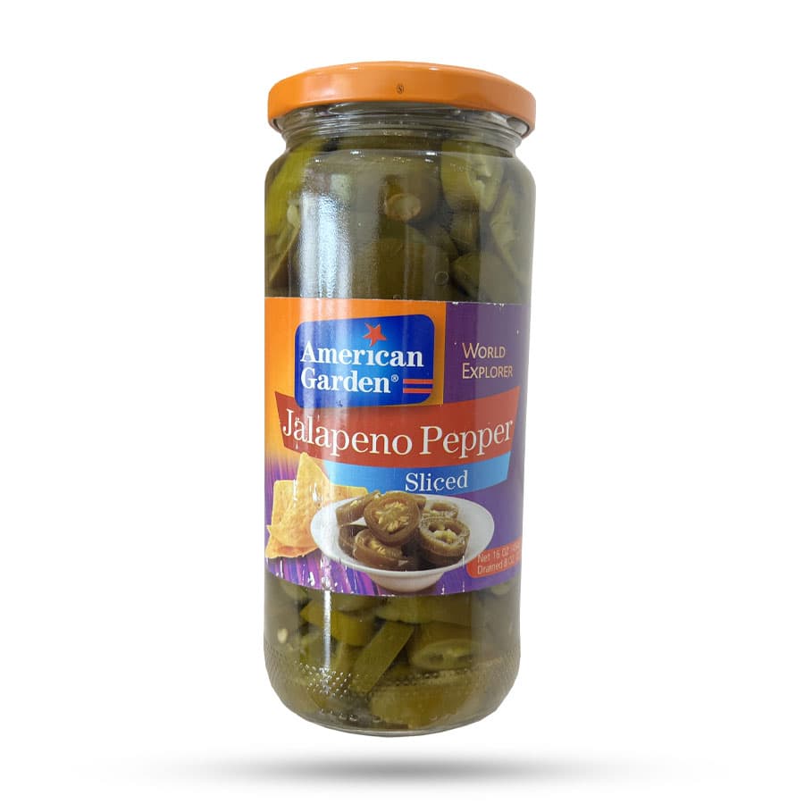 ترشی فلفل هالوپینو آمریکن گاردن American Garden حجم 454 گرم
