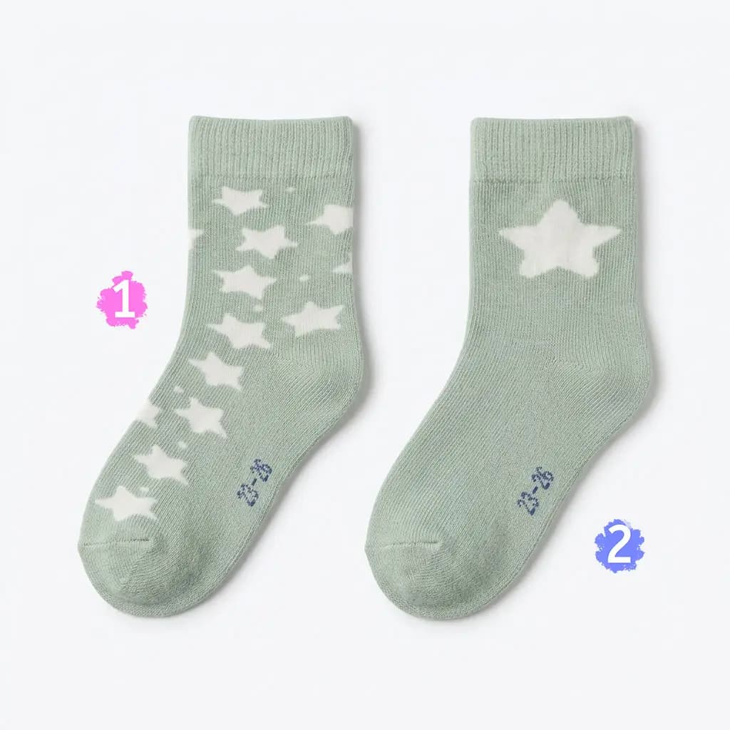 جوراب بچه گانه Star لیلی دن کد 4688
