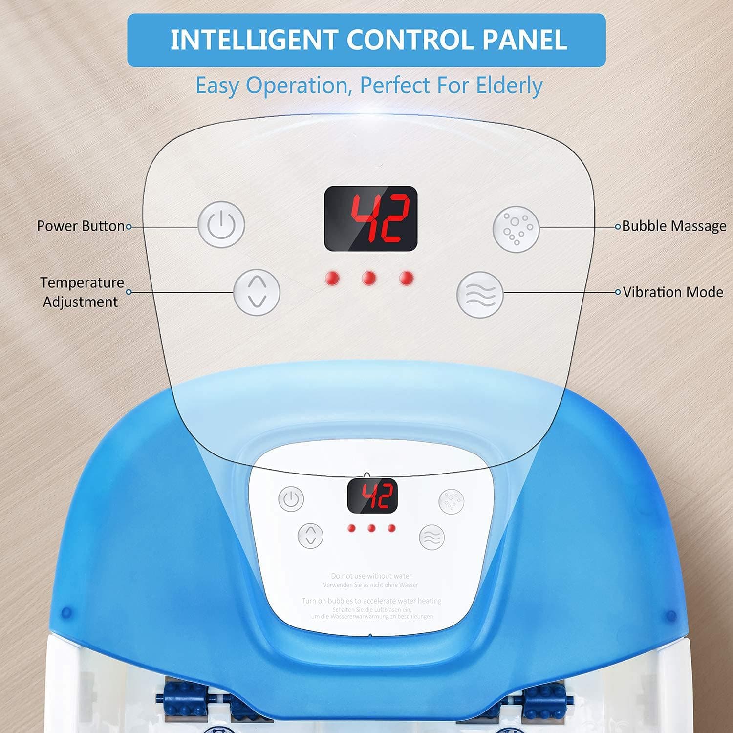 ماساژور جکوزی پا / GASKY Foot Bath Spa Massager — تصویر ۳