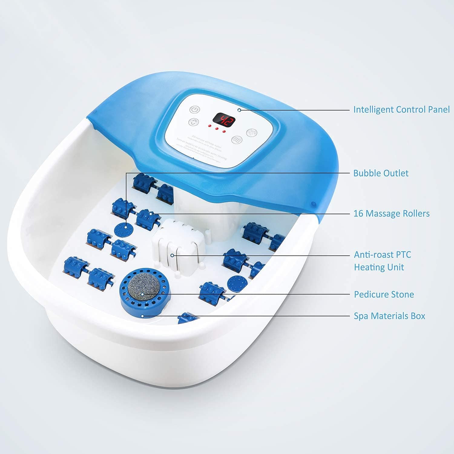 ماساژور جکوزی پا / GASKY Foot Bath Spa Massager — تصویر ۷