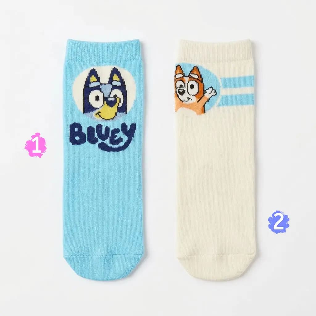جوراب بچه گانه Bluey لیلی دن کد 4679