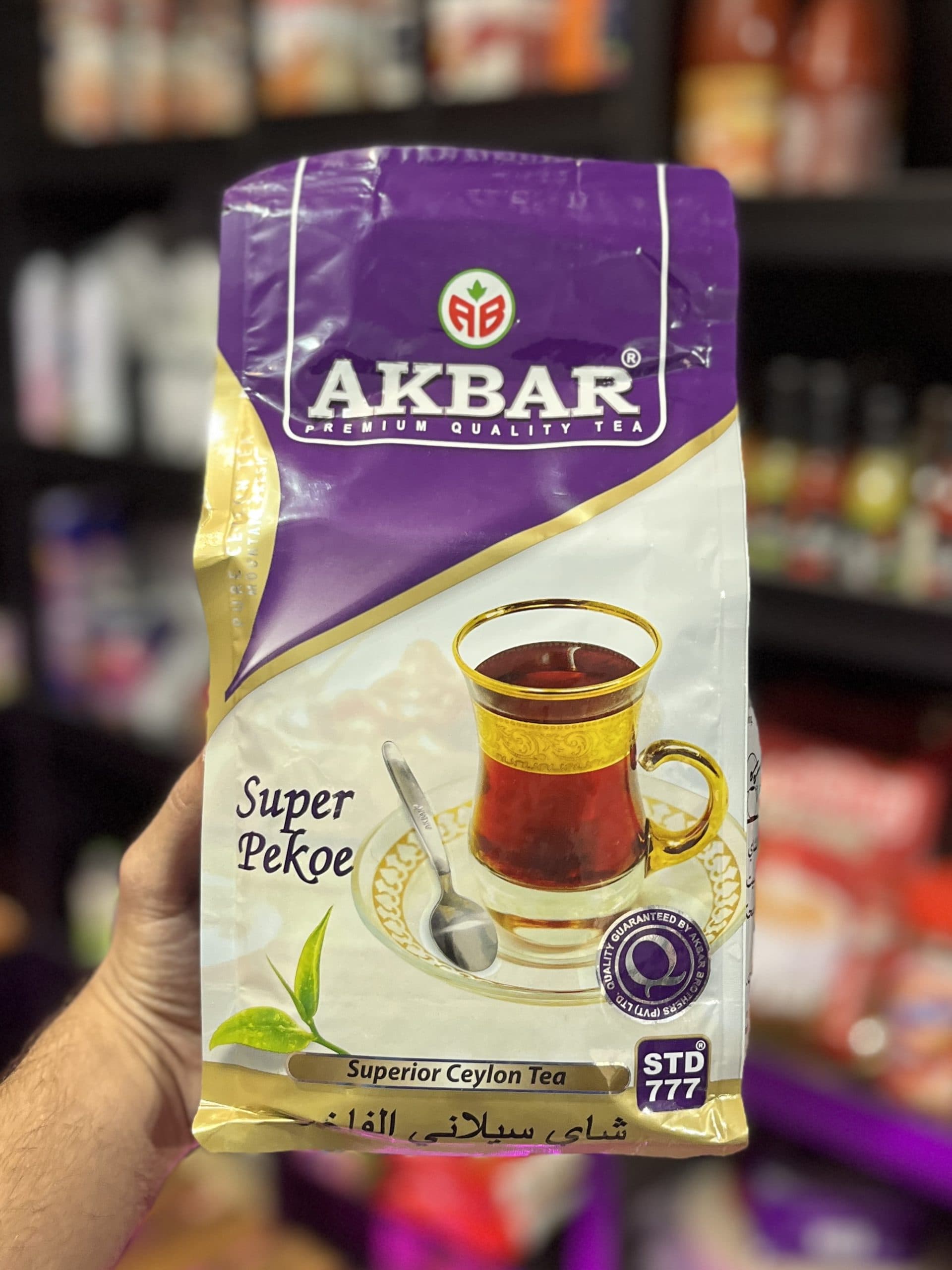 چای سیاه سیلانی اکبر سوپر پیکو 400 گرم