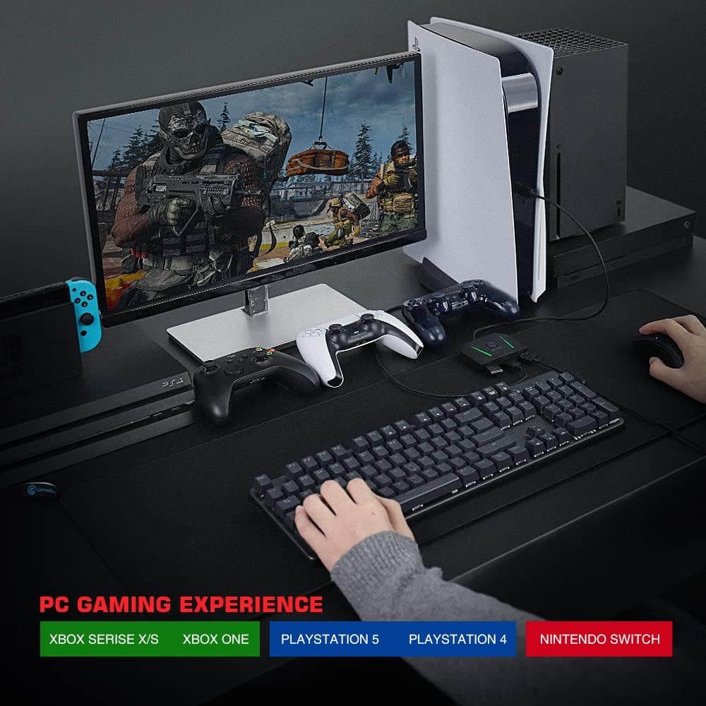 مبدل ماوس و کیبورد گیم‌سیر مدل GameSir VX2 AimBox Multi-Platform Console Adapter — تصویر ۹