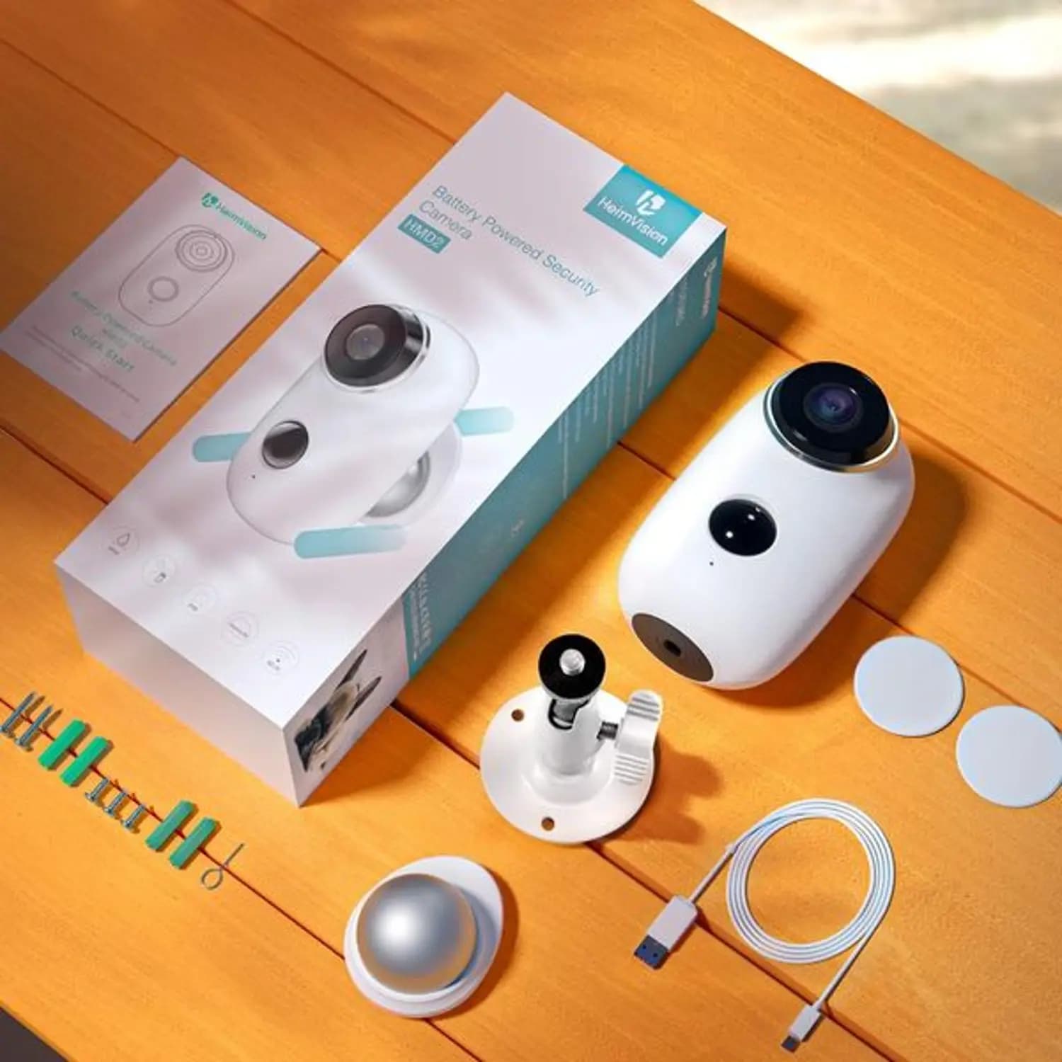 دوربین مداربسته Heimvision مدل HMD2 با دید در شب و اتصال به وایفای — تصویر ۵