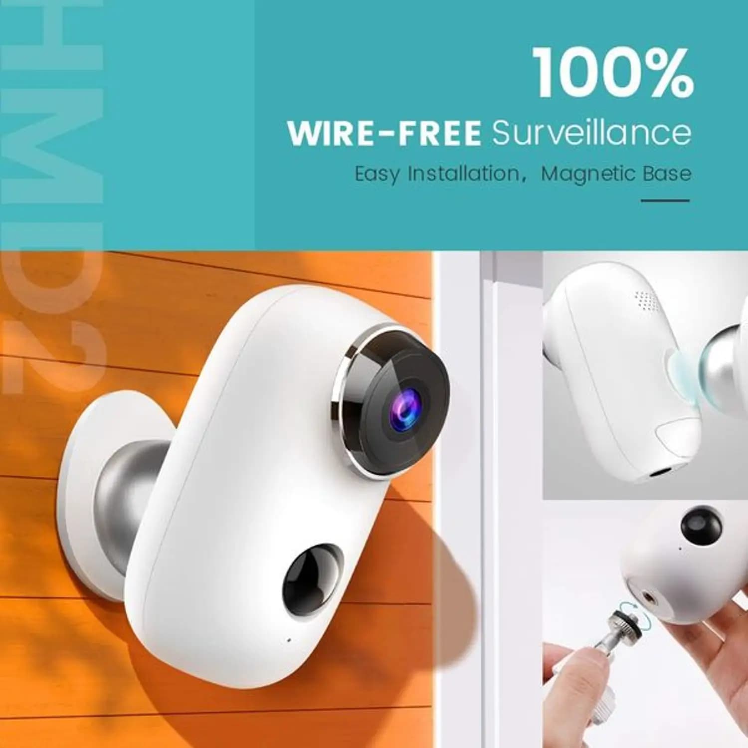 دوربین مداربسته Heimvision مدل HMD2 با دید در شب و اتصال به وایفای — تصویر ۷