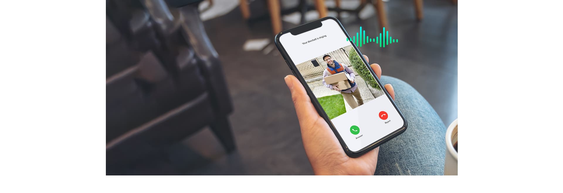 زنگ در تصویری هوشمند ایزویز مدل DB1C به همراه زنگ داخلی و ترانسفورماتور | EZVIZ DB1C Wi-Fi Video Doorbell Kit Inc Chime & Transformer — تصویر ۹