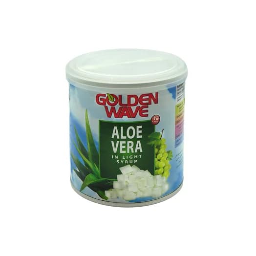 کمپوت آلوئه ورا گلدن ویو 425 گرمی GOLDEN WAVE
