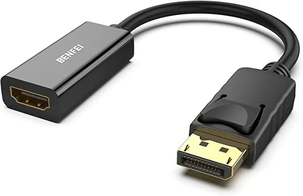 کابل DisplayPort به HDMI بنفی BENFEI مدل 4K Unidirectional