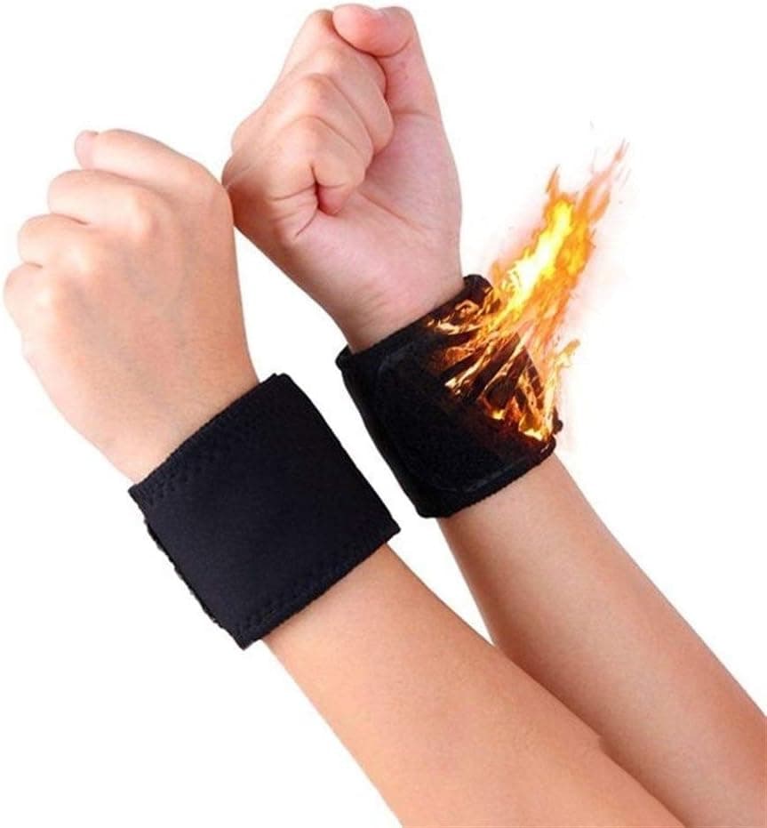 مچ‌بند طبی ترومالین گرم‌کننده مچ دست ضد التهاب | Anti-inflammatory Tourmaline medical wrist warmer