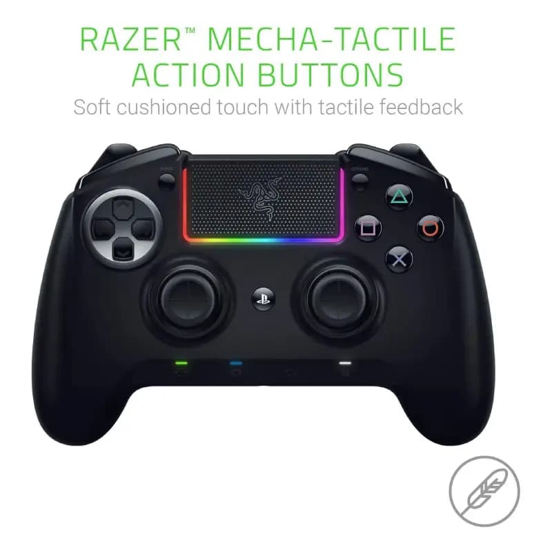 دسته بازی حرفه‌ای ریزر مدل رایجو التیمت مدل ترومنت | Razer Raiju Ultimate Model Tournament | PS4 — تصویر ۴