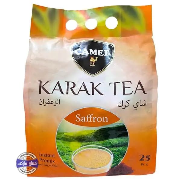 چای کرک کمل با طعم زعفران – 25 عددی — تصویر ۲