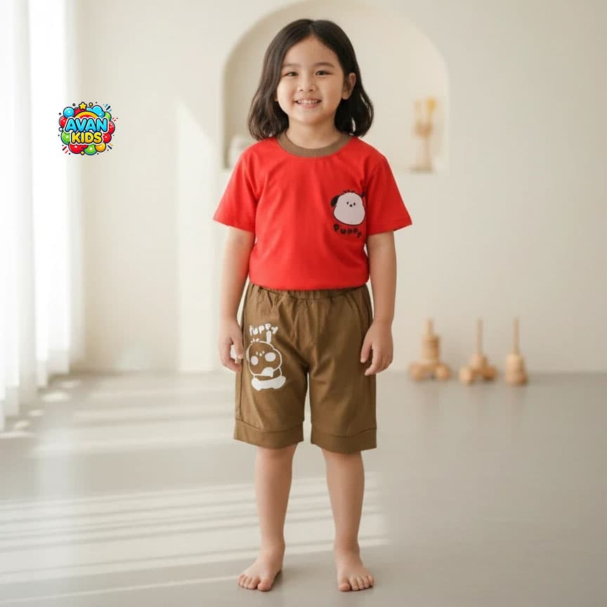 تیشرت شلوارک puppy کد 4549