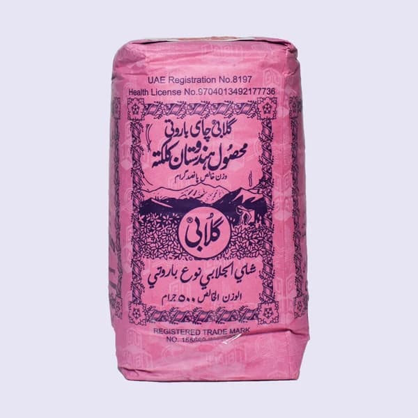 چای گلابی باروتی اصل کلکته هندوستان ۵۰۰ گرم