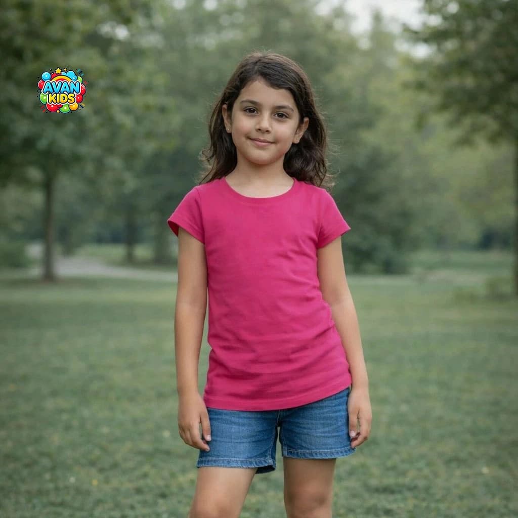 تیشرت دخترانه پپرتس کد 4525 — تصویر ۲