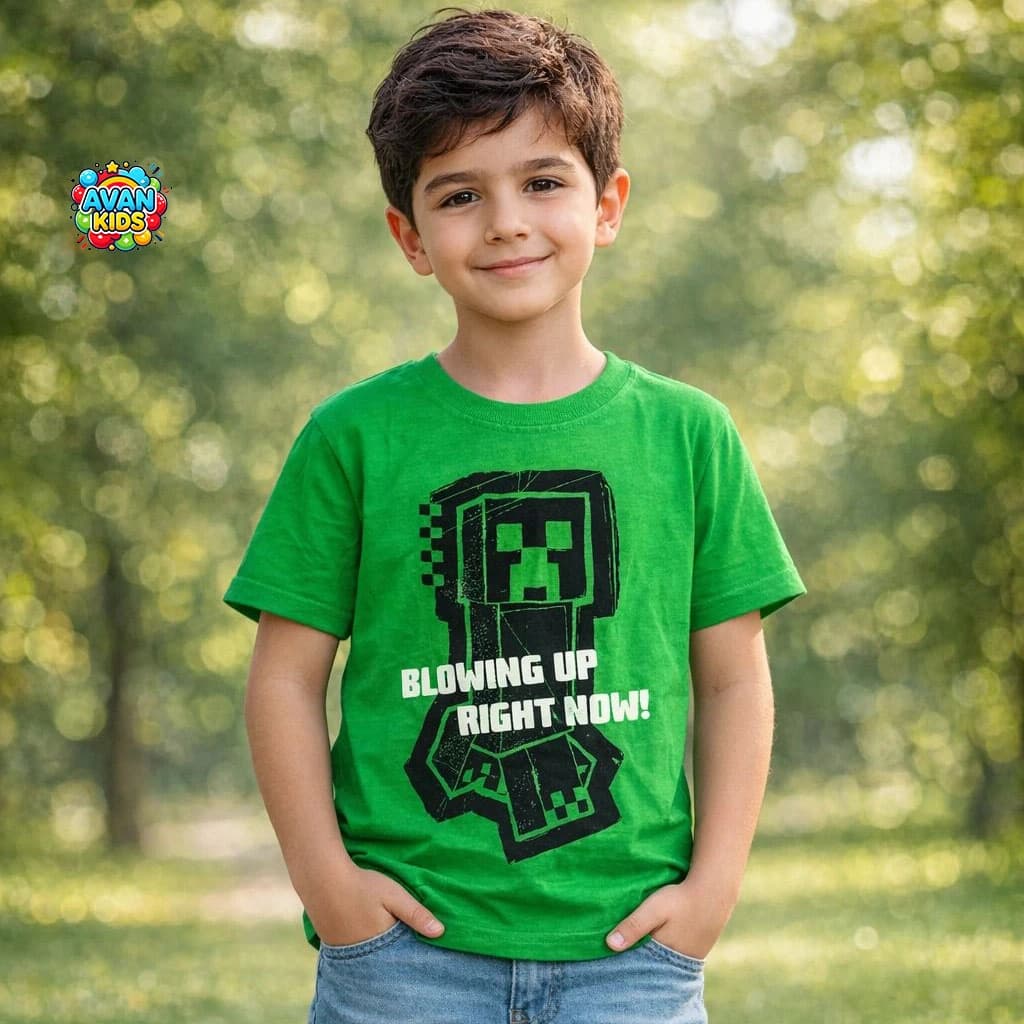 تیشرت Minecraft لوپیلو کد 4519 — تصویر ۲