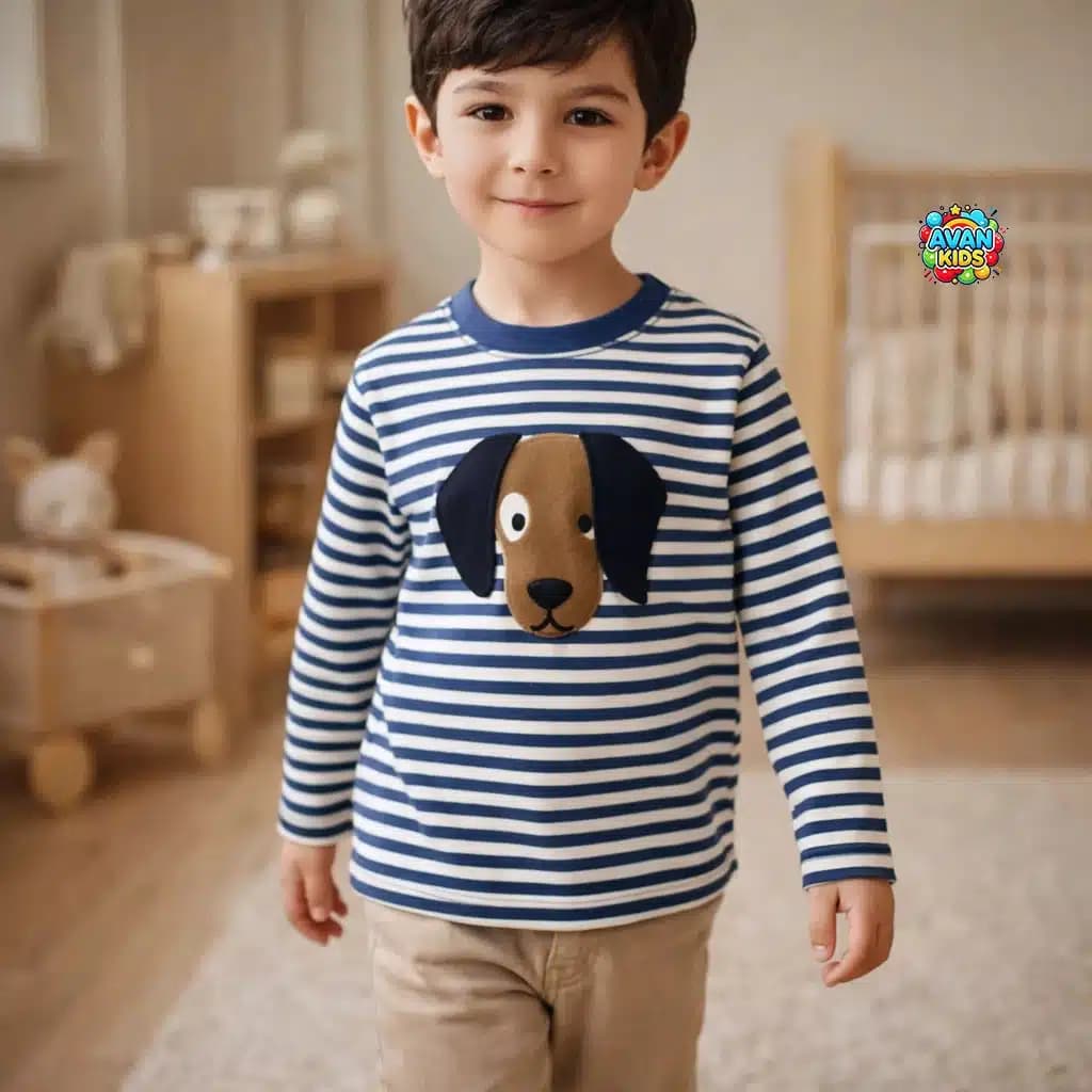 بلوز بچه گانه هاپی لوپیلو کد 4484