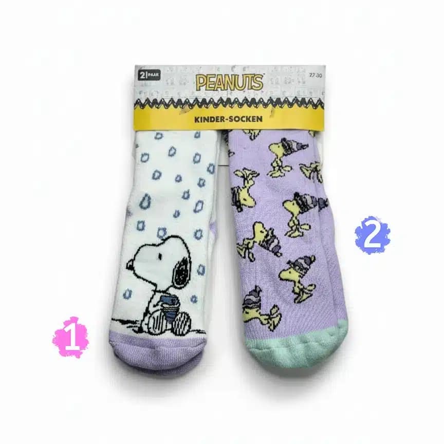 جوراب بچه گانه Snoopy کد 4480
