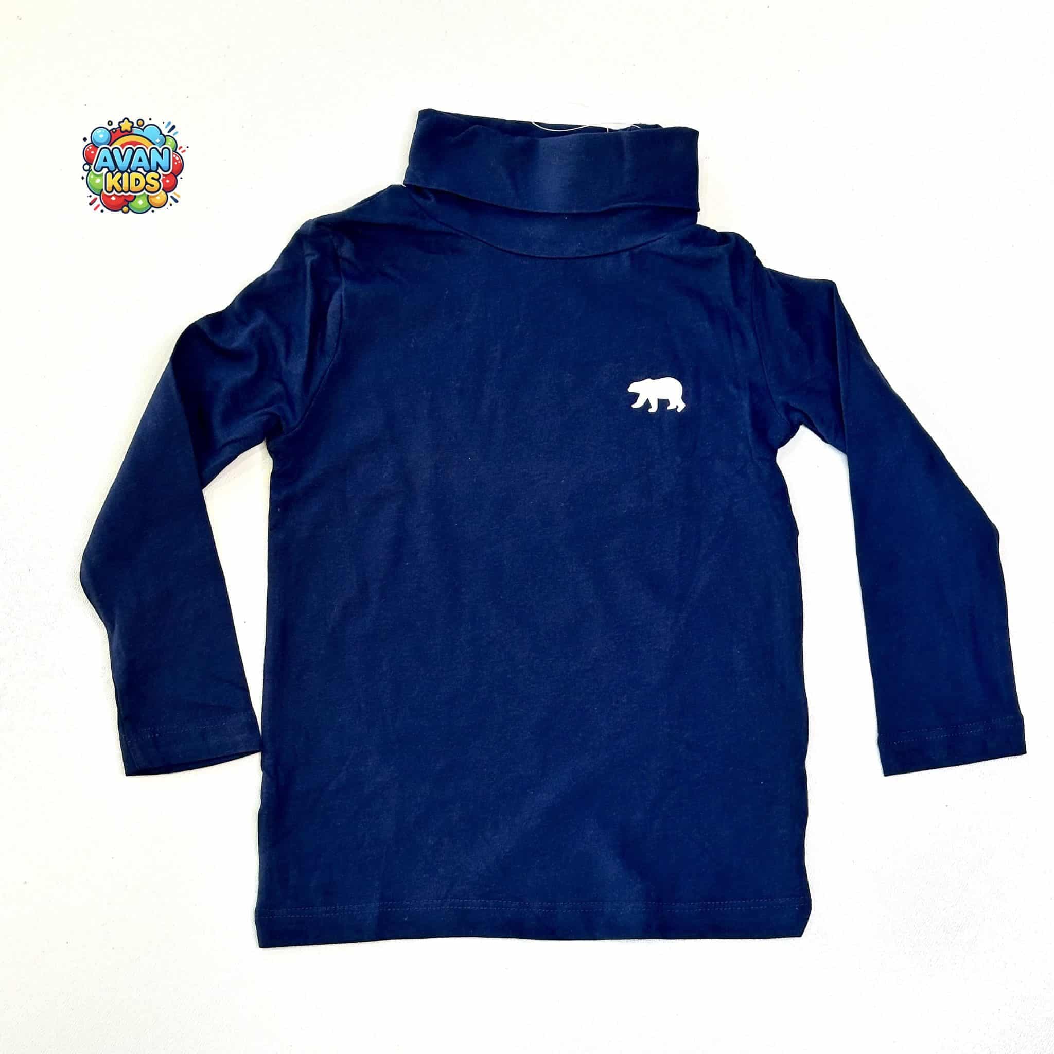 بلوز بچه گانه یقه اسکی لوپیلو کد 4469 — تصویر ۳