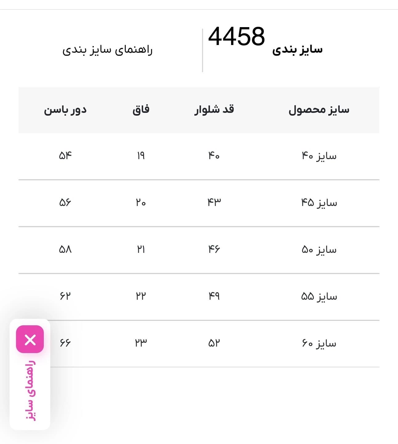 شلوار بگ بچه گانه کد 4458 — تصویر ۳