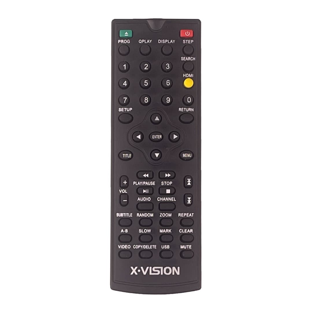 REM DVD ايكس ويژن دكمه نارنجی