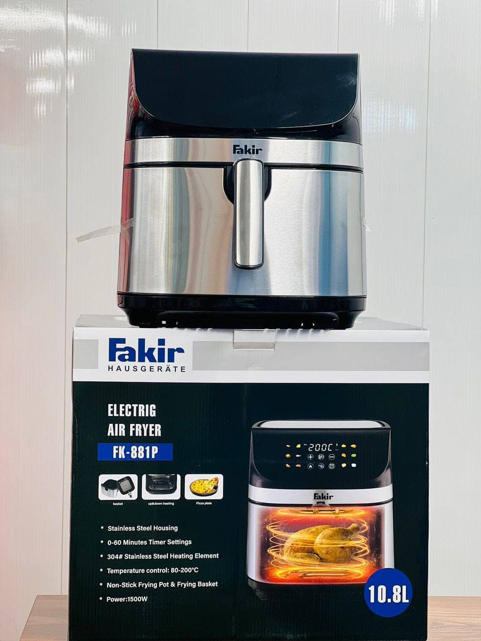 سرخ کن فکیر 10.8 لیتر دو المنت Fakir FK-881P