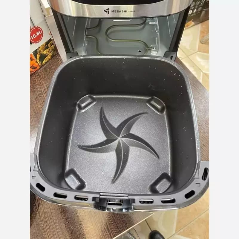 سرخ کن بدون روغن دو المنته 10.8 لیتر مباشی Me-887P — تصویر ۱۲