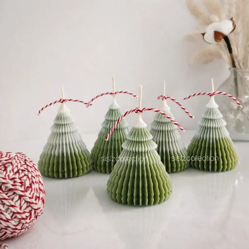 شمع کاج پلیسه‌ای