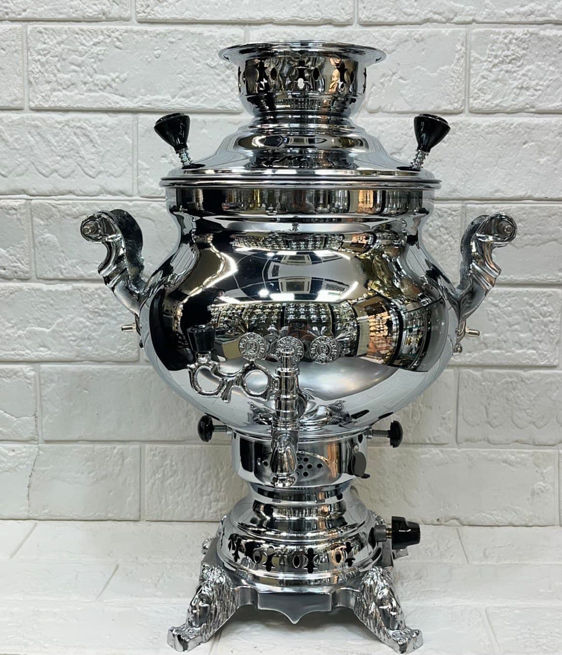 سماور 6 لیتر مدل مهدیس ساده ماندگار