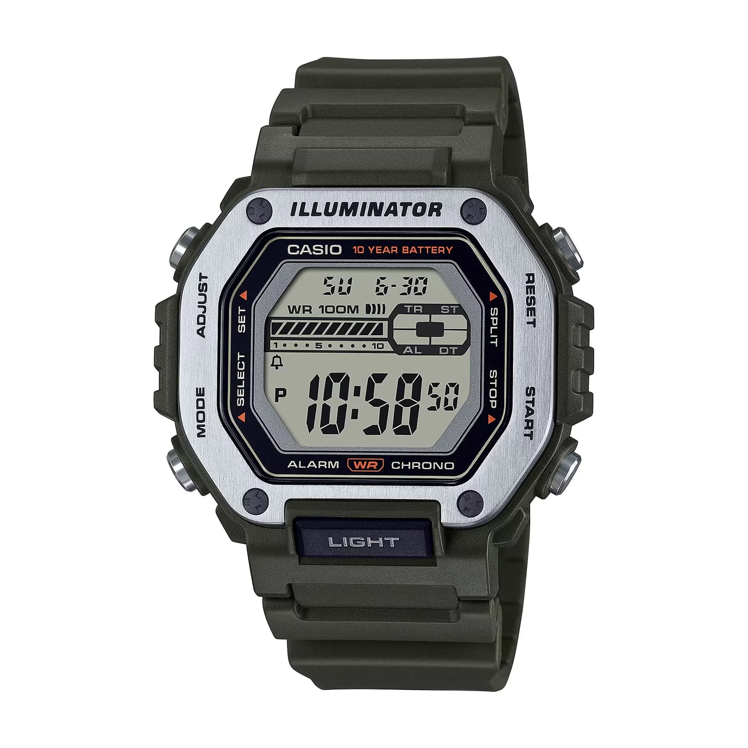 ساعت کاسیو مردانه مدل MWD-110H-3A — تصویر ۵