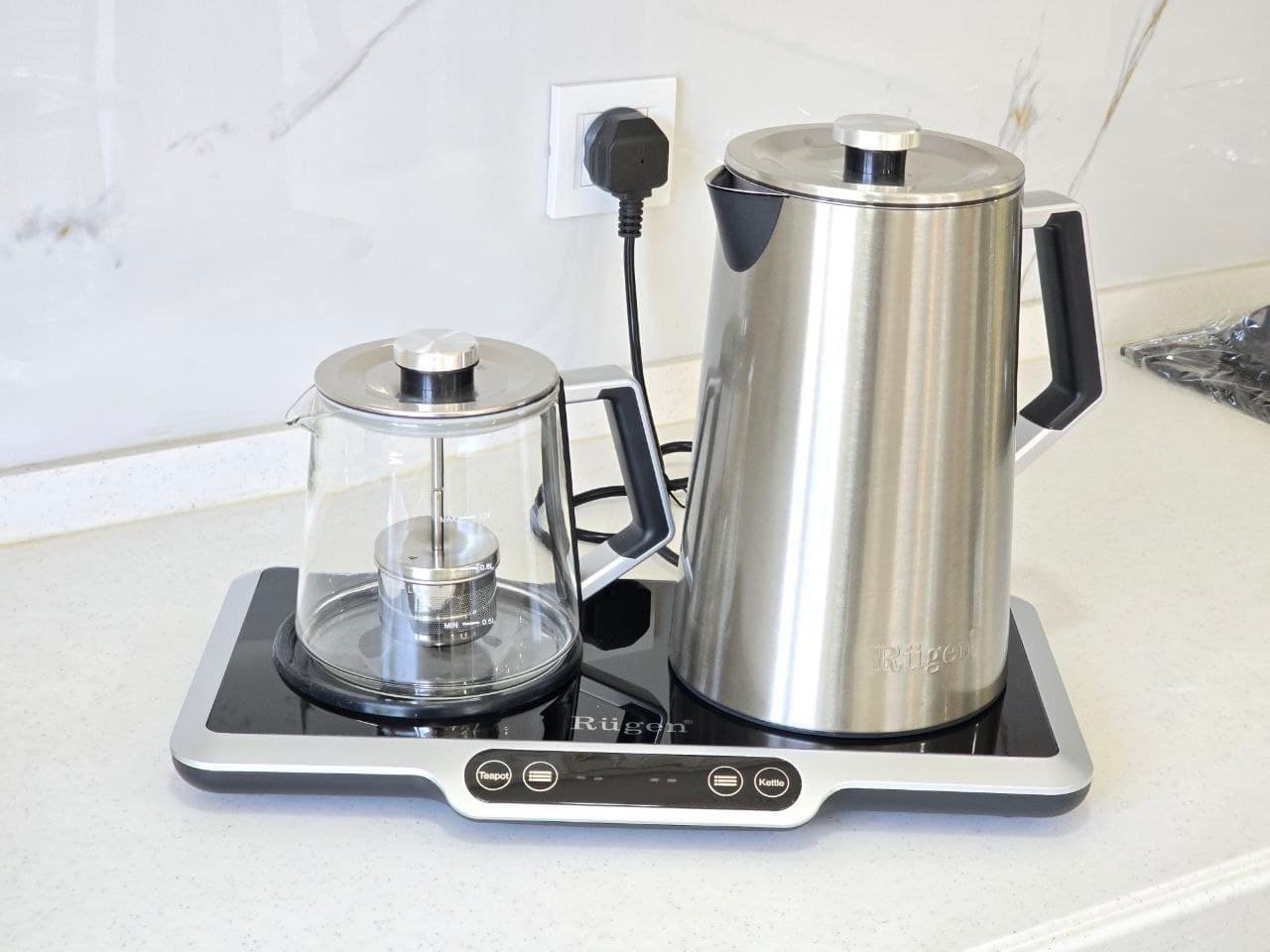 چای ساز بغل هم روگن مدل Ru-1525
