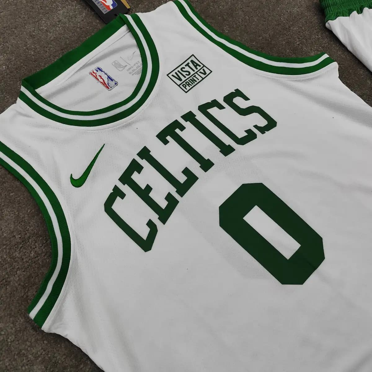 لباس بسکتبال بوستون سلتیکس سفید | کیت Boston Celtics — تصویر ۳