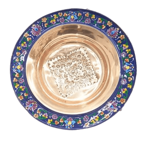 شیرینی خوری ساده مس و پرداز - تولیدی صنایع دستی یزدانی