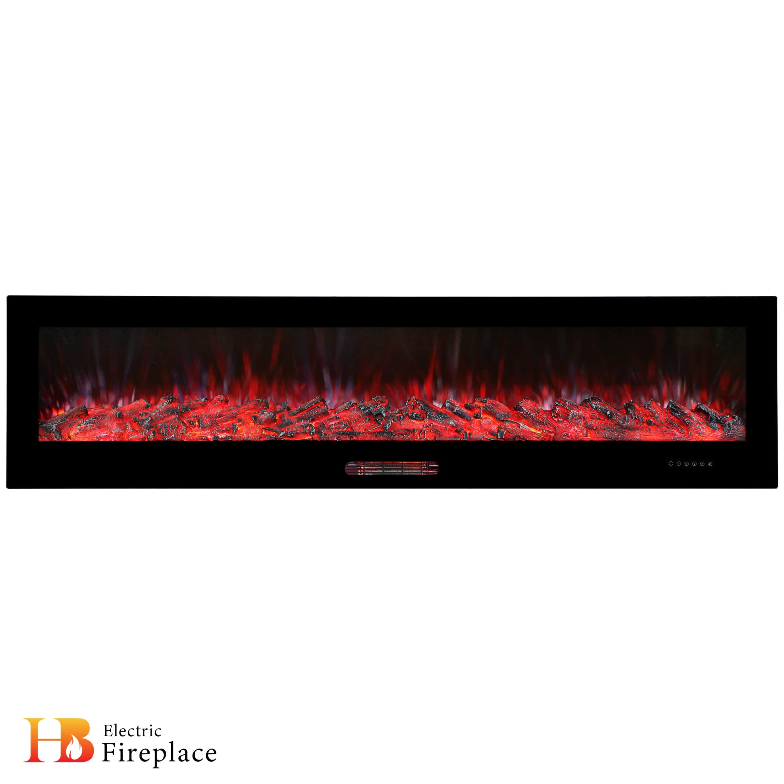 شومینه LCD دیواری مدل 200 سانتی‌متر | مدرن، لوکس و دکوراتیو