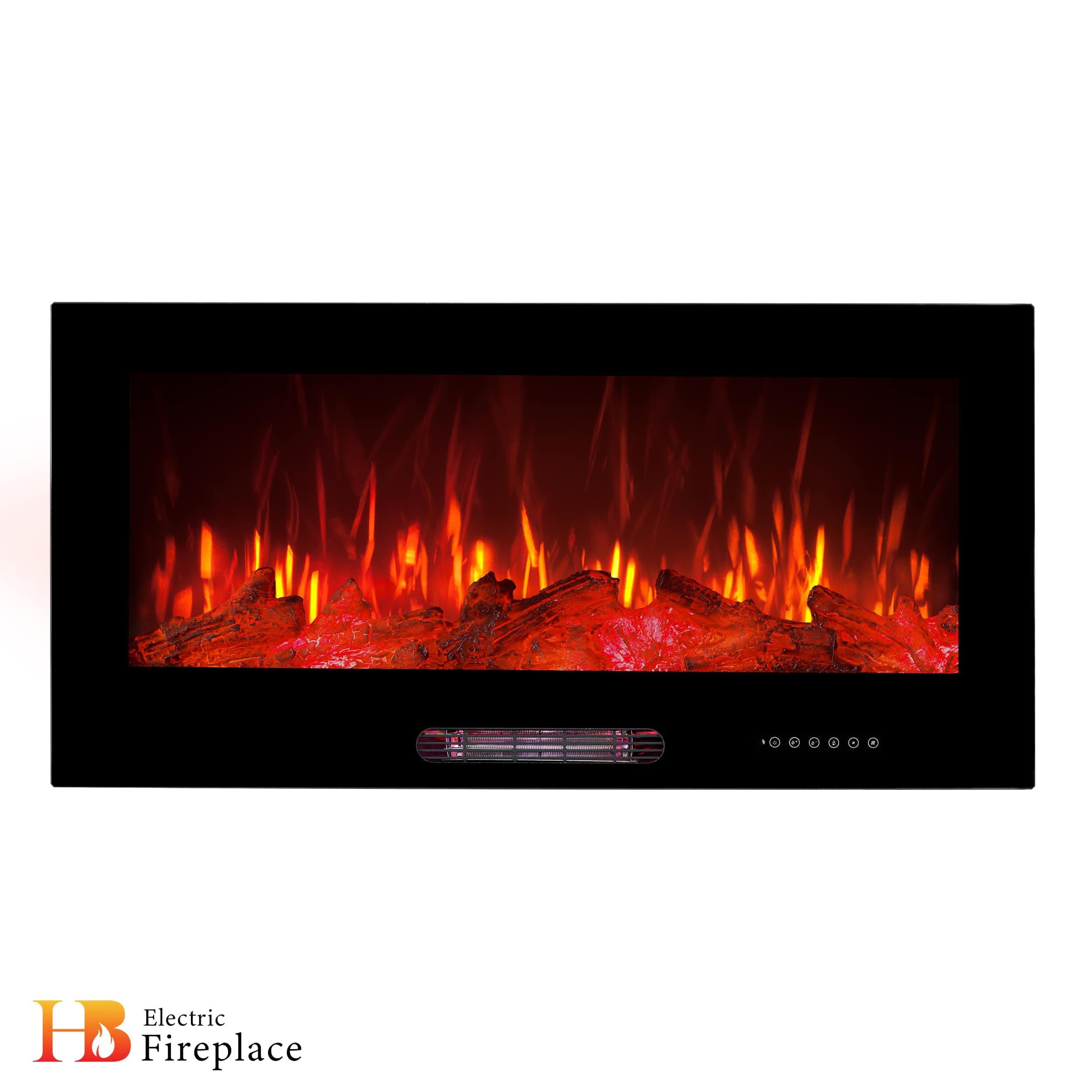 شومینه LCD دیواری مدل 100 سانتیمتر | لوکس، مدرن و دکوراتیو