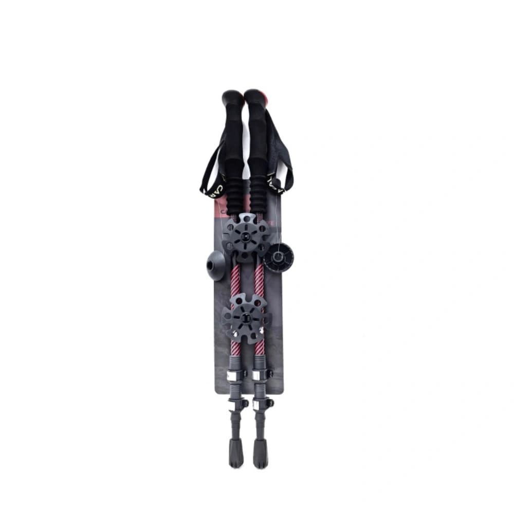 باتوم کلیپسی کاراکال مدل CARACAL PV7106، باتوم کوهنوردی آلومینیومی 7075 با قفل کلیپسی، خوش‌دست و مقاوم — تصویر ۳