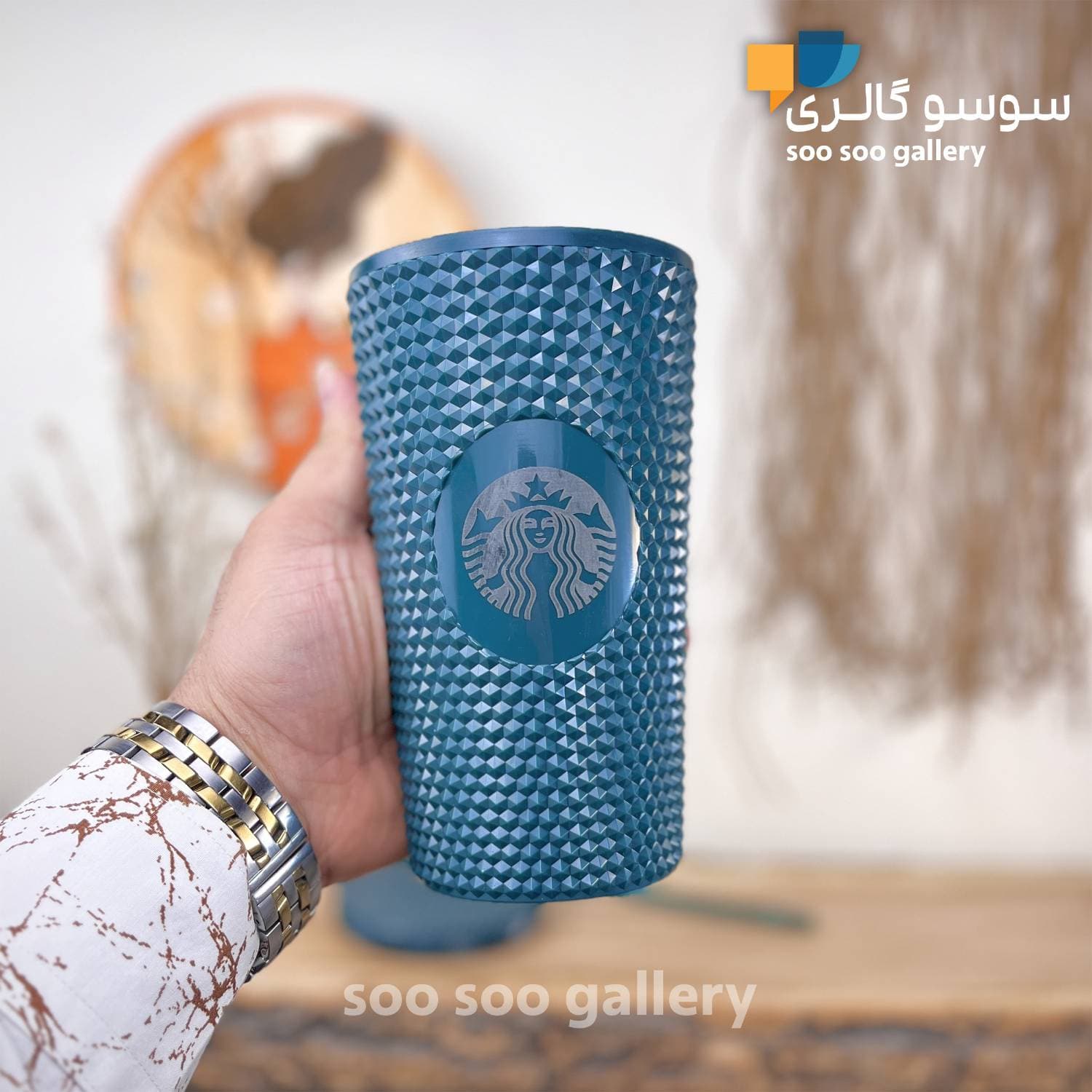 ماگ اسموتی نی دار استارباکس الماسی حجم 500 میلی لیتر — تصویر ۴