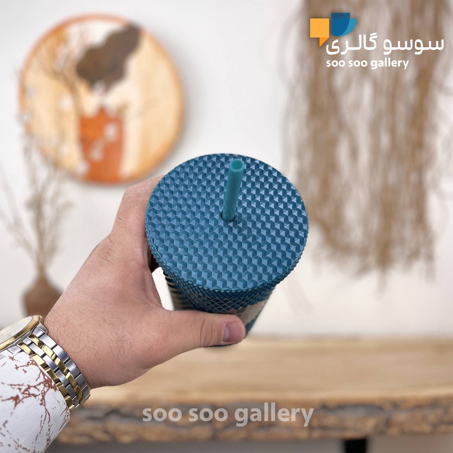 ماگ اسموتی نی دار استارباکس الماسی حجم 500 میلی لیتر — تصویر ۷