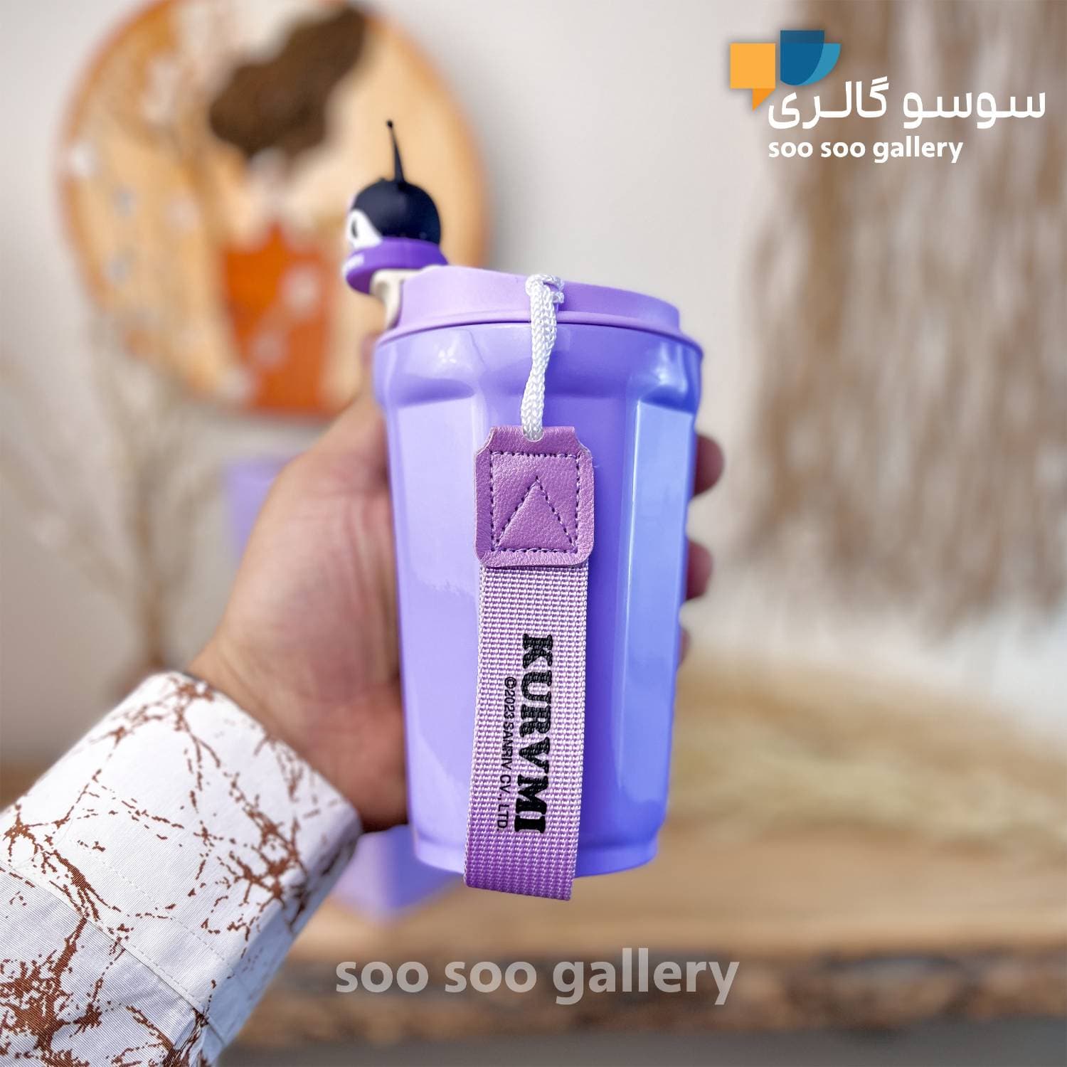 تراول ماگ KUROMI آسان نوش عروسکی — تصویر ۸