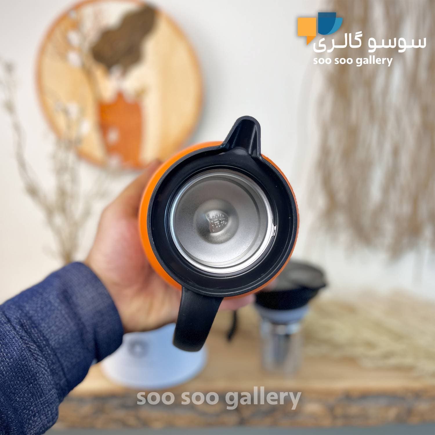 فلاسک دمنوش ساز تپل صافی‌دار 800 میلی لیتر — تصویر ۹