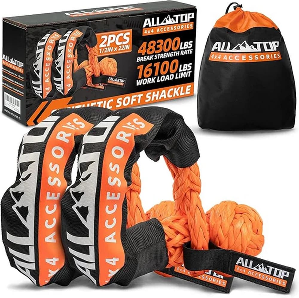 شگل نرم سینتتیک ALL-TOP مدل مدل ATSS1355، سایز ۱/۲ اینچ × ۲۲ اینچ، ظرفیت ۲۲ تن (بسته تک عددی)